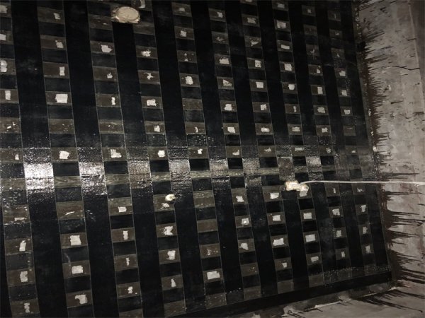 碳纖維布加固施工照片